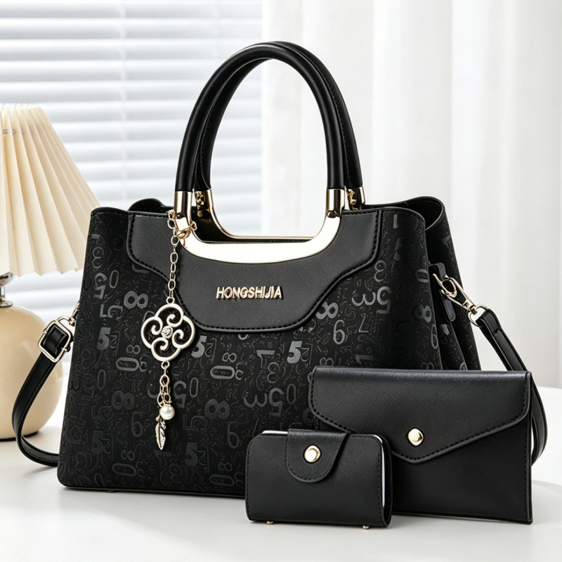 Luxury Bags - Conjunto de 3 Bolsos de Mano