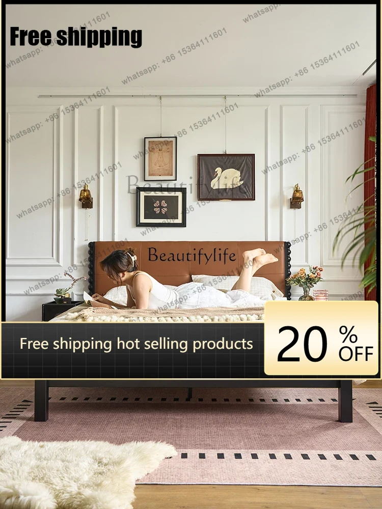Luxury Bags Direct - Cama de cuero de alta gama,