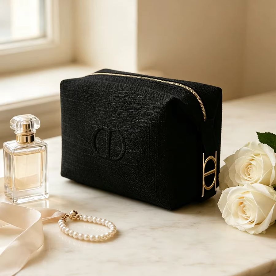 Luxury Beach Bags Ysl - Bolso Dior Minimalista de Lona Negra