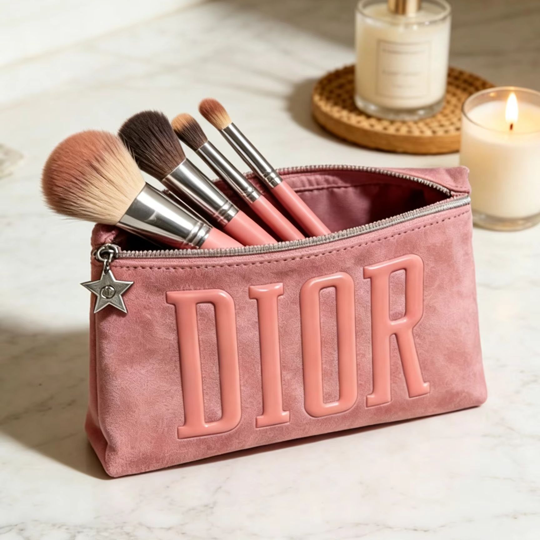 Bolsa de Maquillaje Dior Rosa  - Luxury Beach Bags Ysl reseña y precio