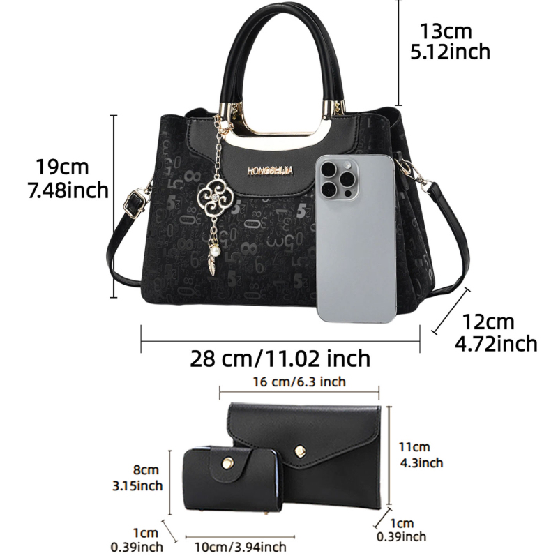 Conjunto de 3 Bolsos de Mano p - Luxury Bags reseña y precio