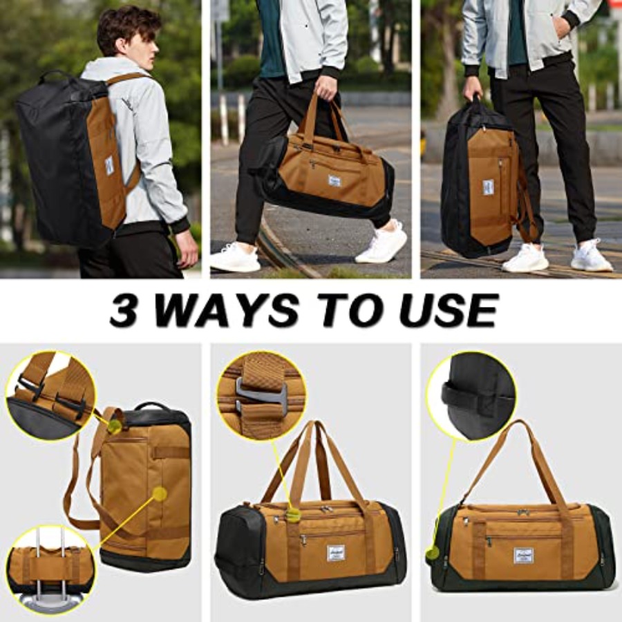 Bolsa de viaje tipo Duffle par - Weekender Bag Duffle reseña y precio