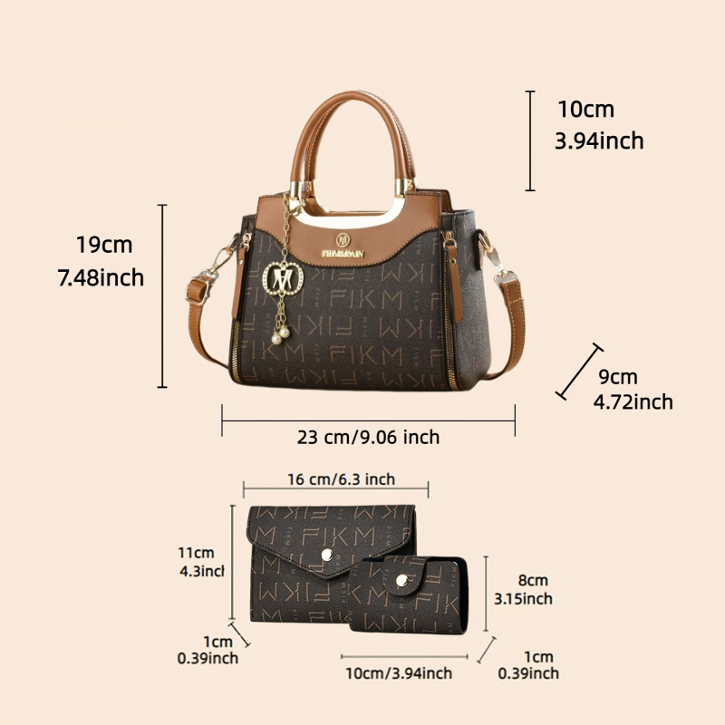 Conjunto de 3 piezas de bolsos - Luxury Bags reseña y precio