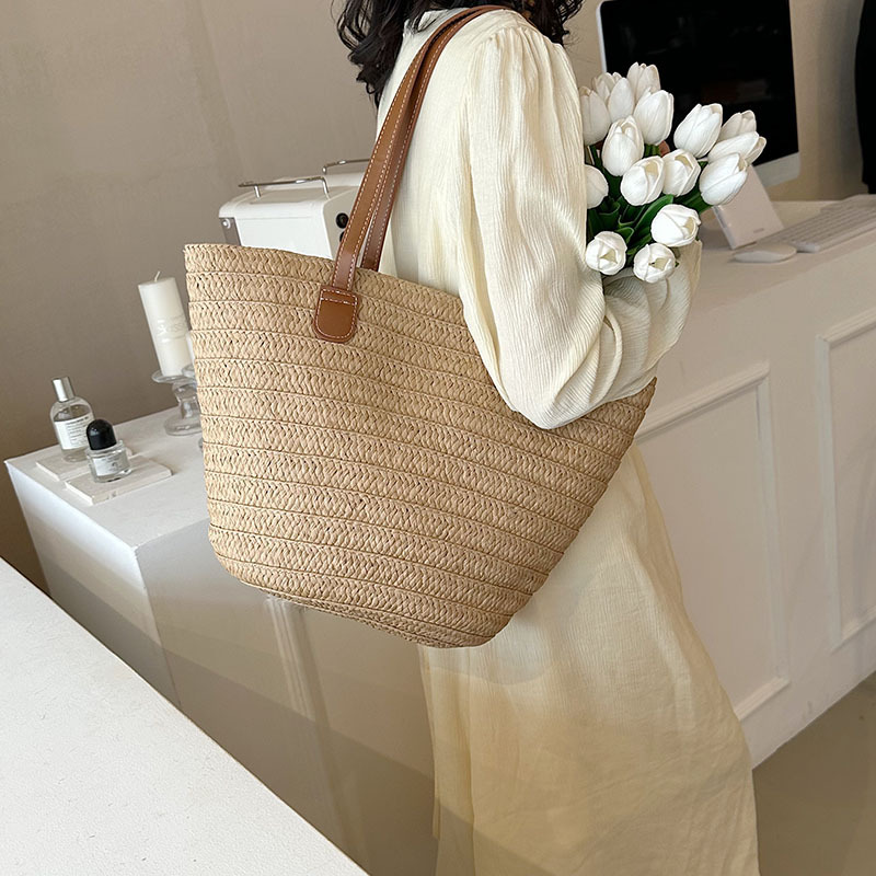 Bolso de hombro de gran capaci - Luxury Beach Bags Ysl reseña y precio