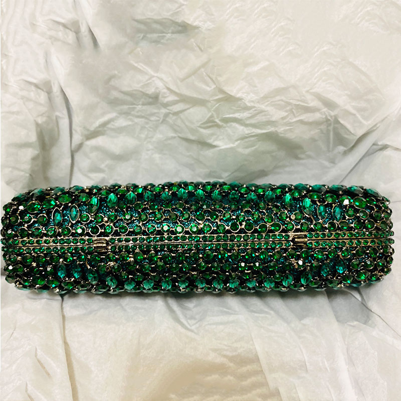 Bolsos de mano de noche con di - Luxury Bags Green reseña y precio