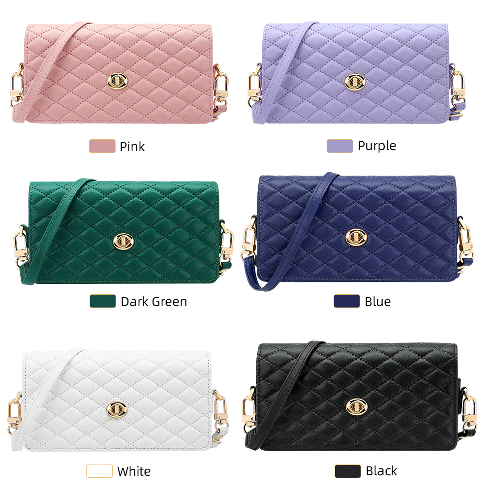Cartera de cuero PU de lujo pa - Luxury Bags reseña y precio