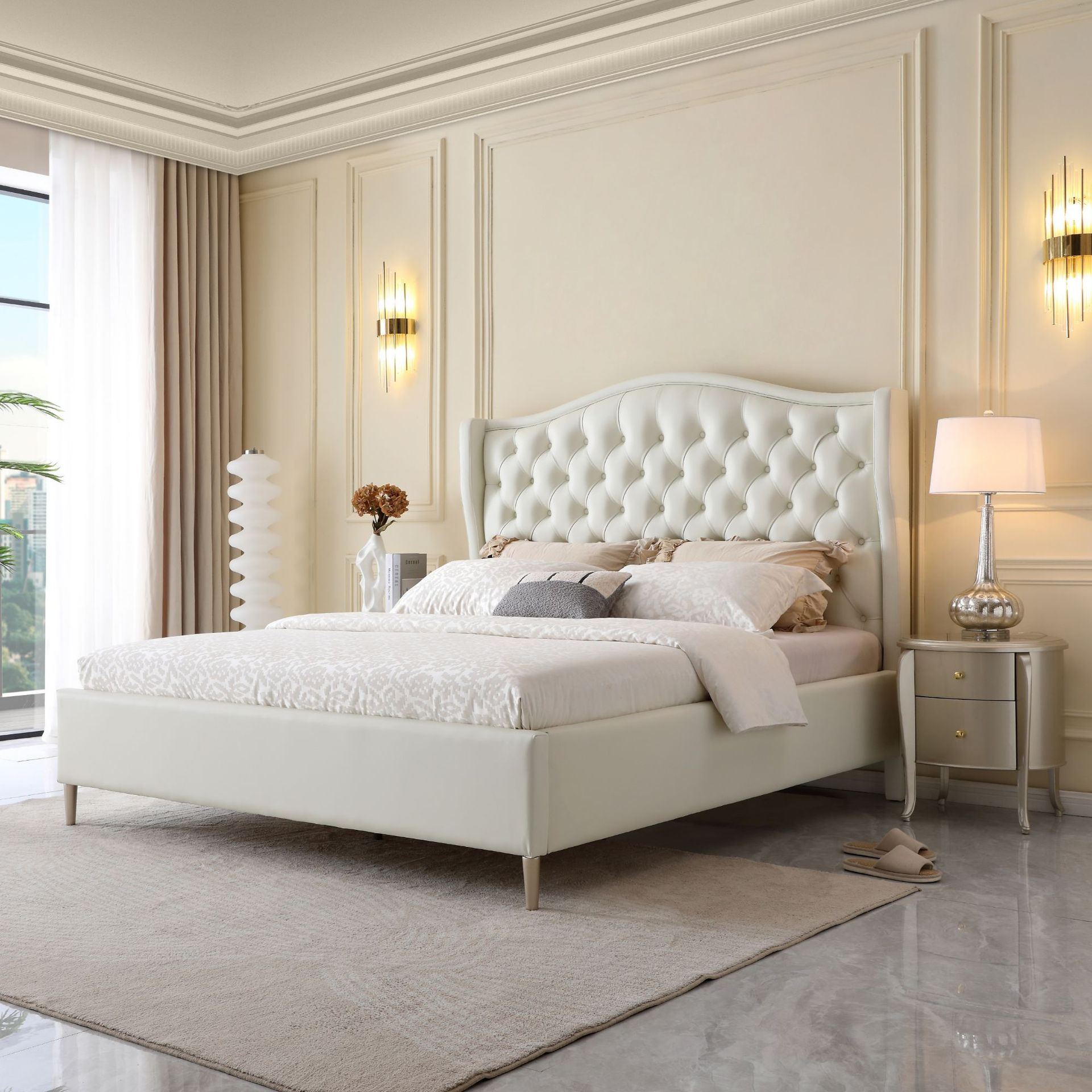 Cama doble de lujo americana d - Luxury Bags Direct reseña y precio