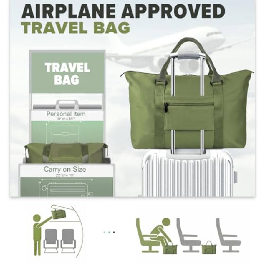 Bolsa de Viaje, Bolsa de Fin d - Weekender Bag Duffle reseña y precio