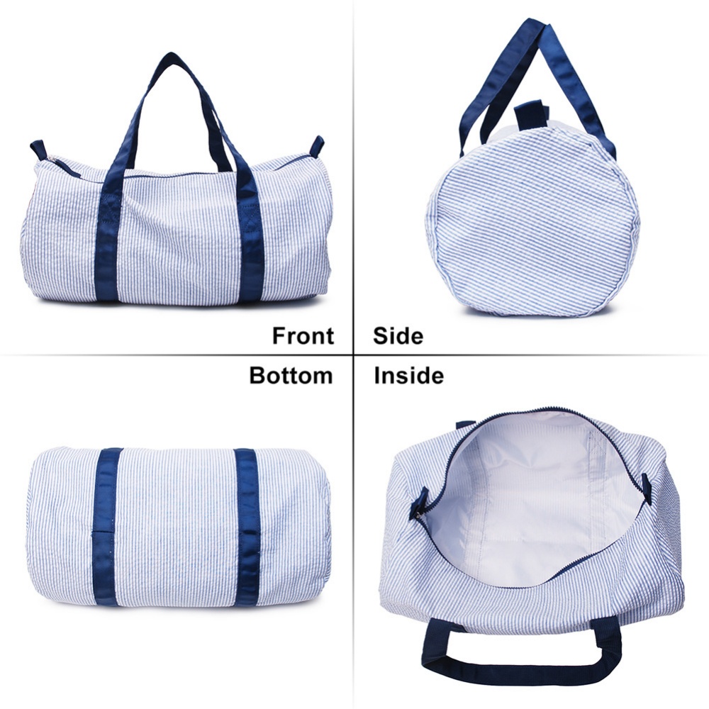 Bolsa de lona seersucker para  - Weekender Bag Duffle reseña y precio