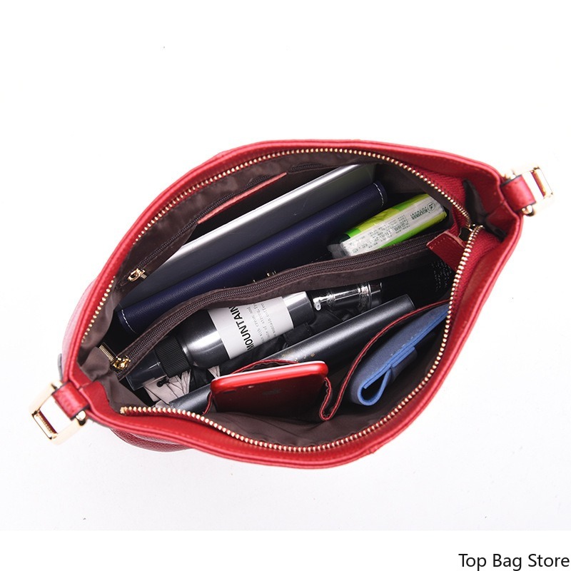 Bolso de Hombro de Cuero Genui - Luxury Bags No Logo reseña y precio