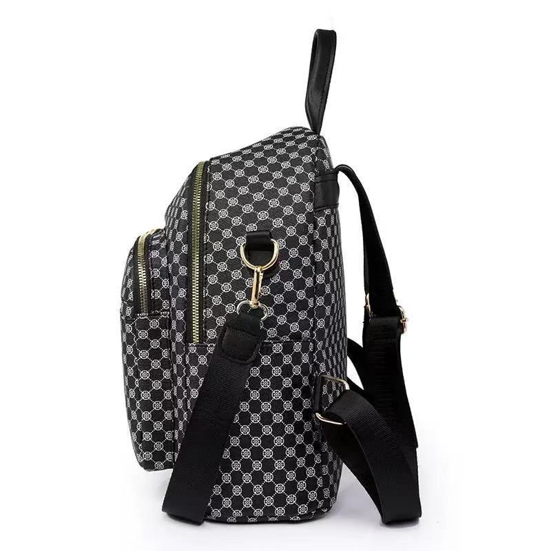 Mochila de PU con Patrón Geomé - Weekender Bag Duffle reseña y precio