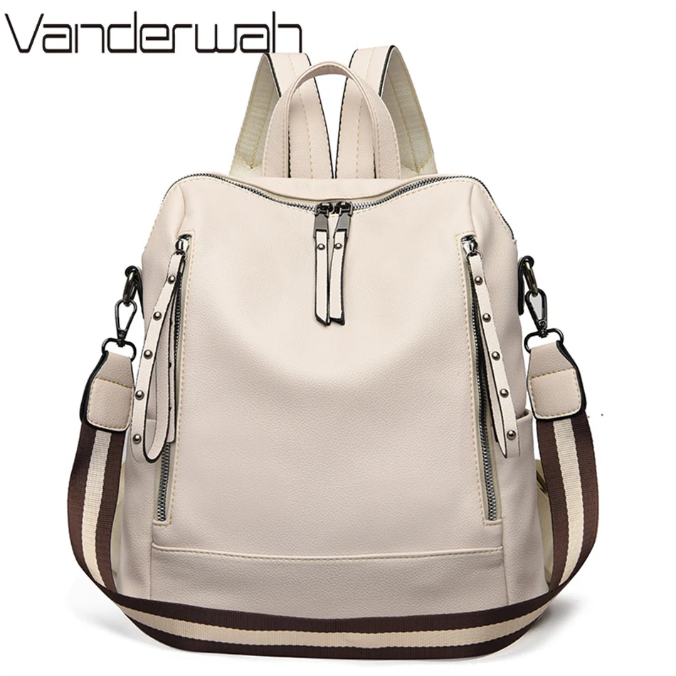 Mochila De cuero suave para es - Luxury Bags Store reseña y precio