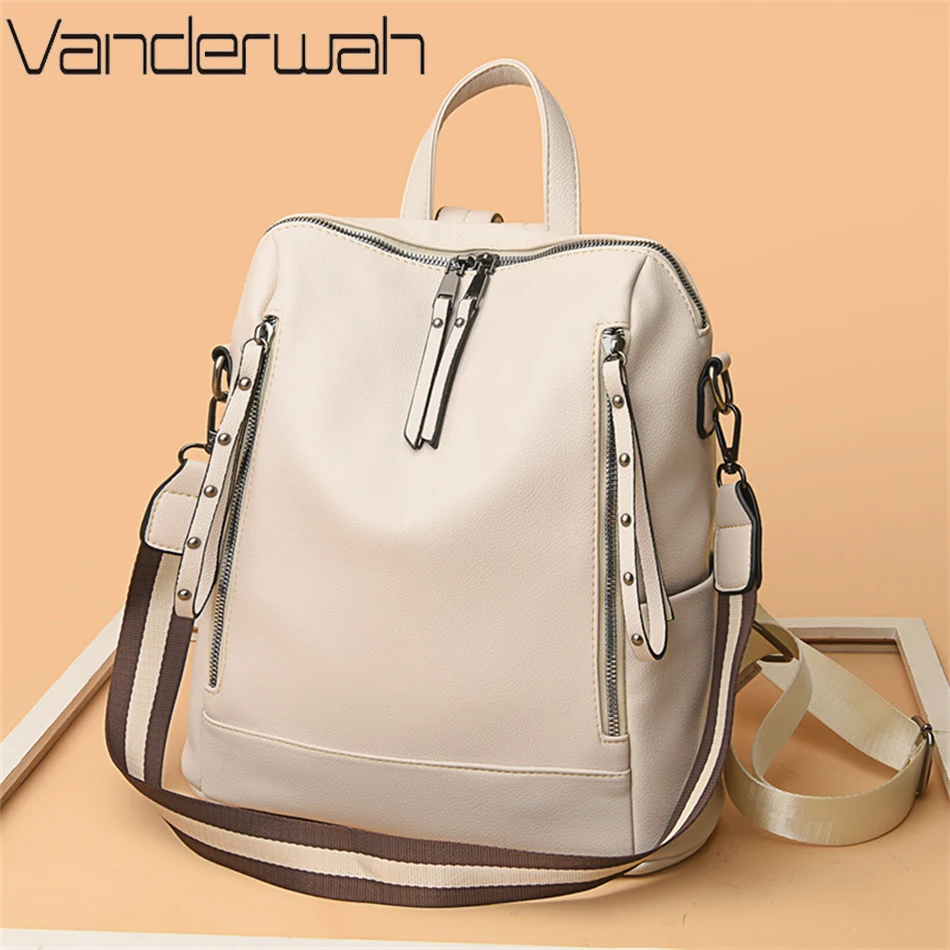 Mochila De cuero suave para es - Luxury Bags Store reseña y precio
