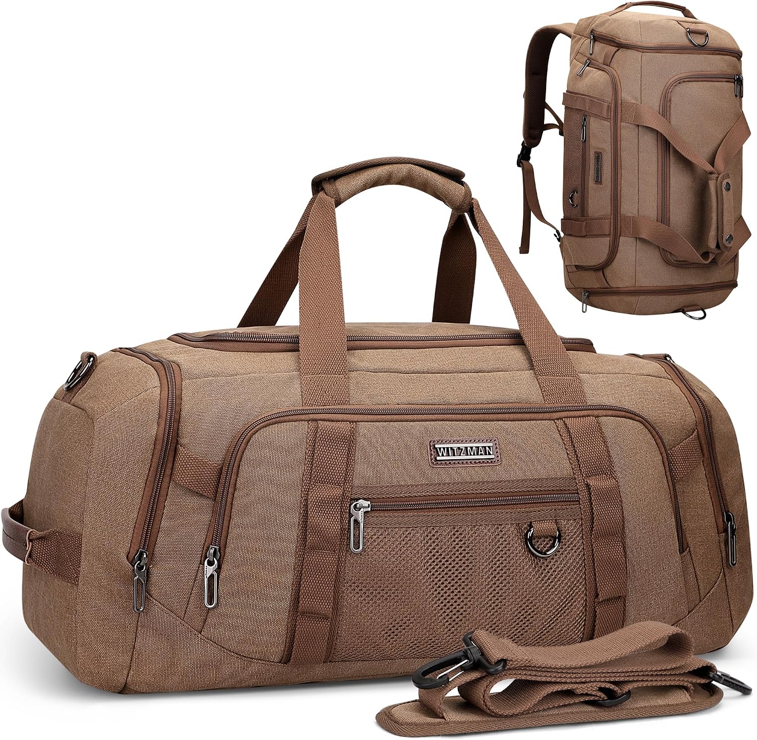 Bolsa de Lona para Hombre 3 en - Weekender Bag Duffle reseña y precio