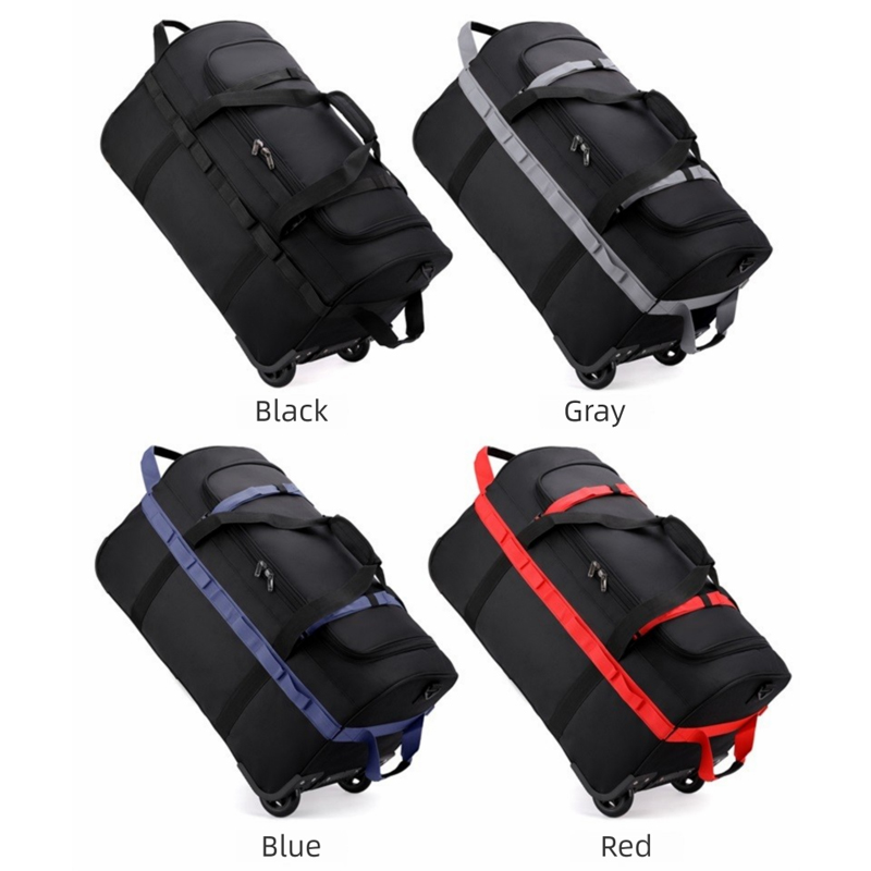 Bolsa de lona con ruedas de al - Weekender Bag Duffle reseña y precio