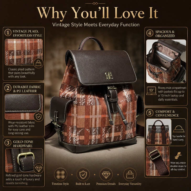 Mochila CHHC de Moda con Bloqu - Luxury Bags reseña y precio