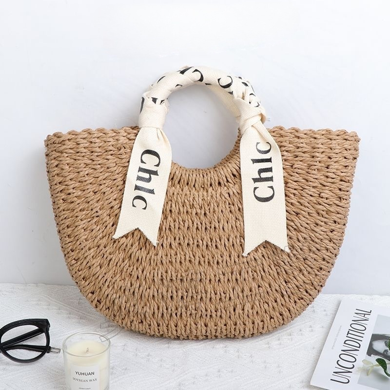 Bolso Tote Semicircular de Paj - Luxury Beach Bags Ysl reseña y precio