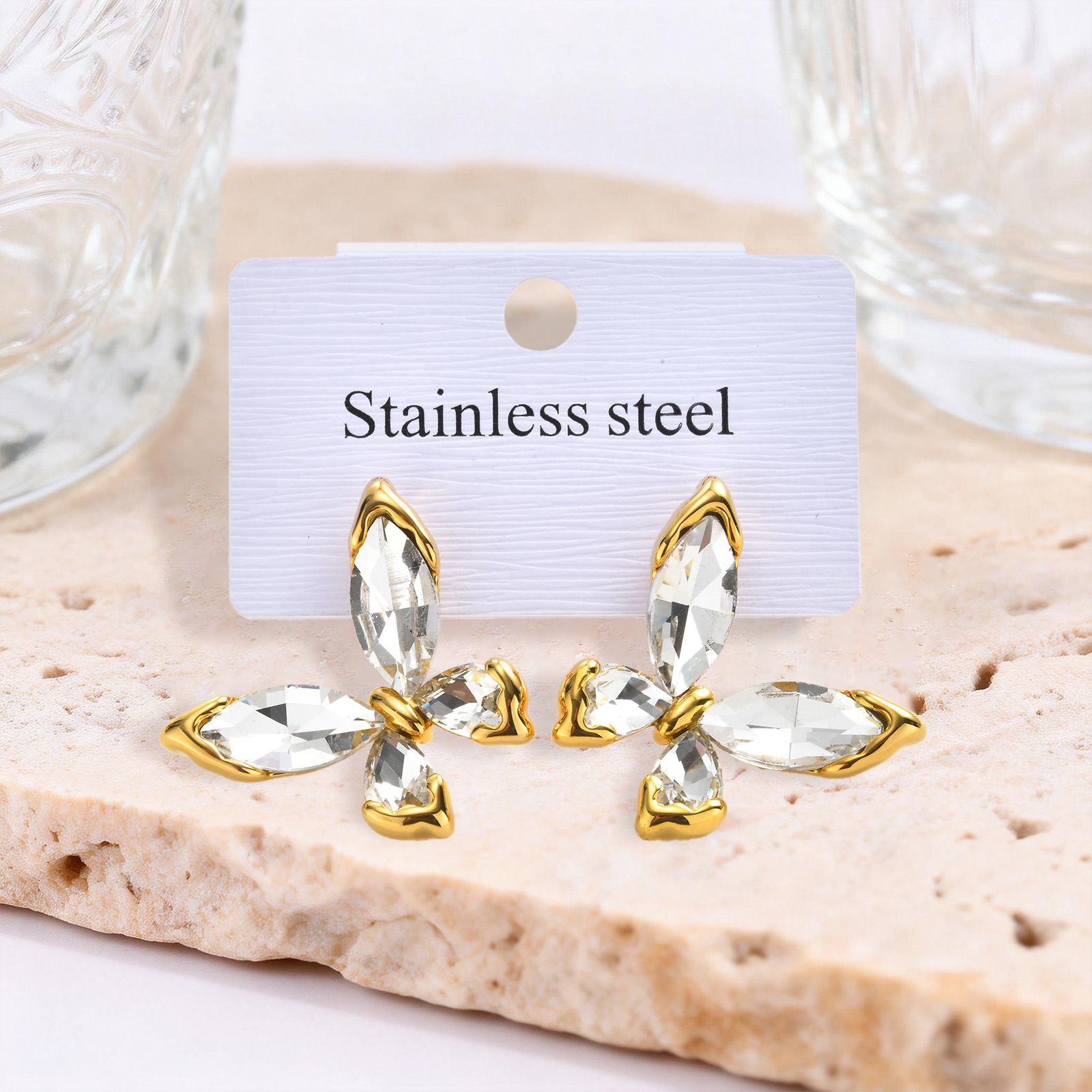 Pendientes de Mariposa de Cris - Luxury Bags Cz reseña y precio