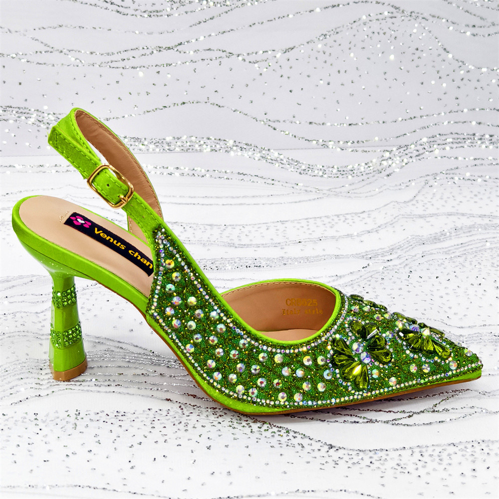 Zapatos de fiesta y bolso de m - Luxury Bags Green reseña y precio